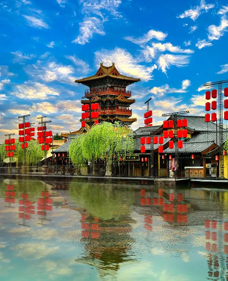 双卧纯玩1498元『行走河南● 读懂中国』☞赠送： 超值豪华大礼包+5早5正*品河南特色美食+升级一晚当地五星酒店●中原八日