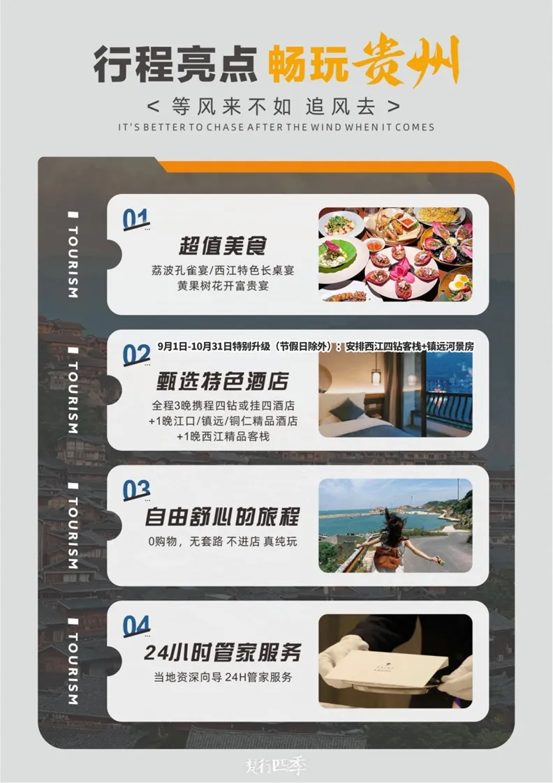 【四钻梵行】双飞6天5晚，梵净山+黄果树+小七孔+西江千户苗寨+镇远古镇，2+1陆地头等舱，四钻住宿