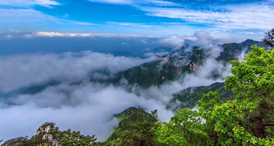 国庆发班｜「挺进22℃大别山｜避暑天堂寨799元6日游」指定准四星酒店（电梯房）含5早9正餐 升级一餐价值588吊锅宴 免费棋牌K歌