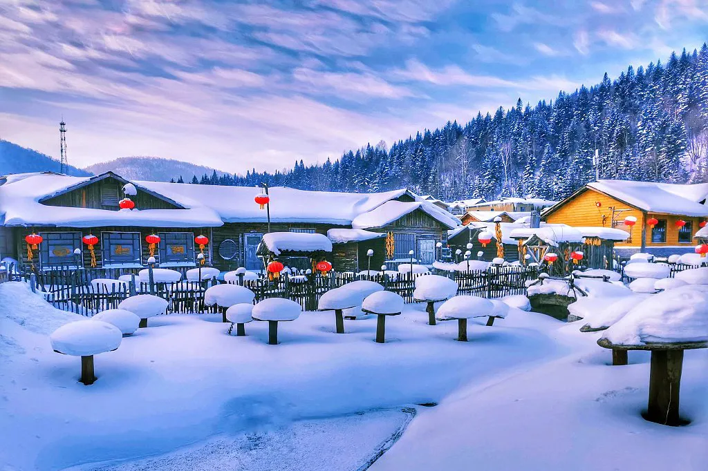 【东北玩雪，首选这一款】2999起一步到位不带钱包的旅行，4晚4钻1晚火炕，坐2+1大巴，吃东北美食，玩最好玩的景点，豪气赠送价值千元的冰雪娱乐项目