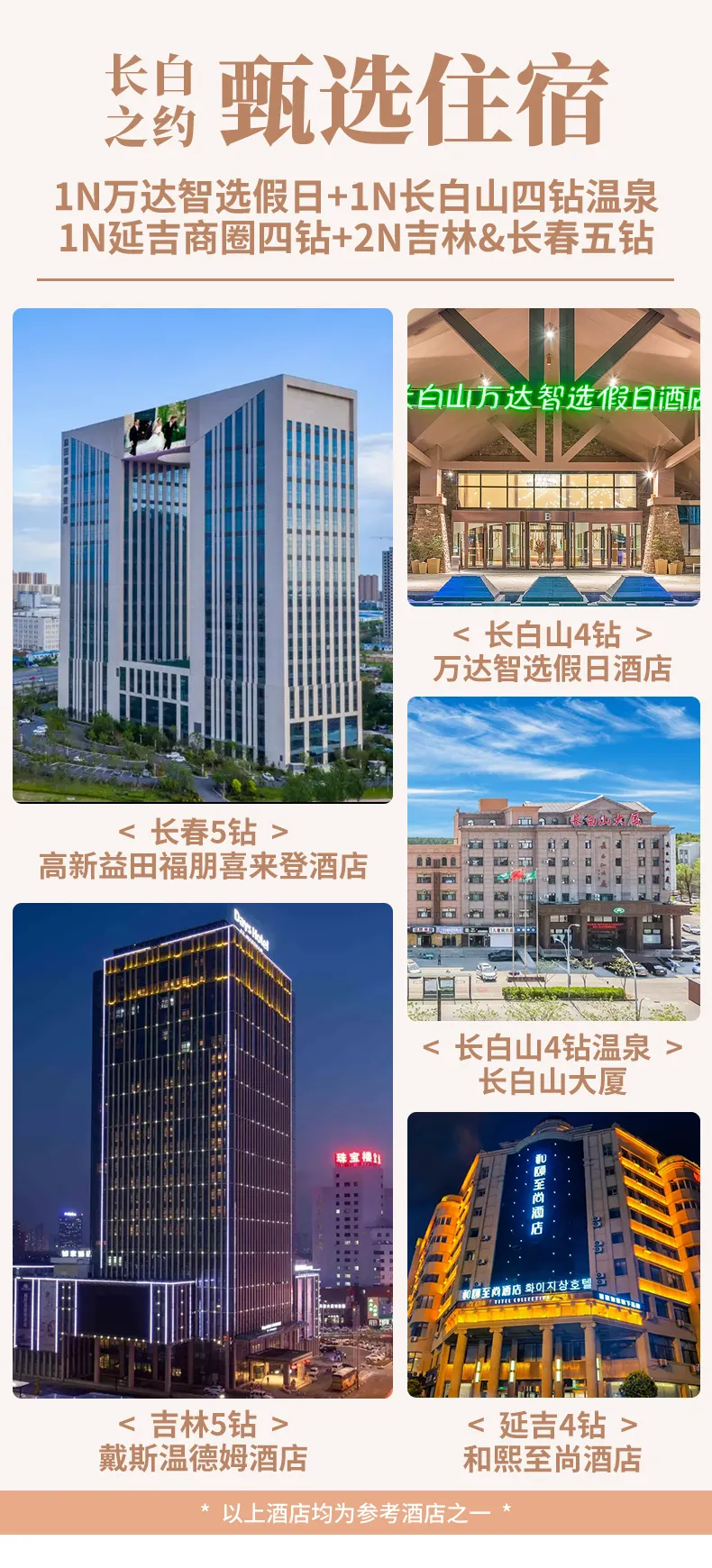 【门店优选】【长白之约】2-8人拼小团，长白山/万达/延吉/长春动植物园「住万达度假区+延吉」长白山天池+万达不限时滑雪+马拉爬犁穿越+林间驯鹿+雾凇漂流+图们