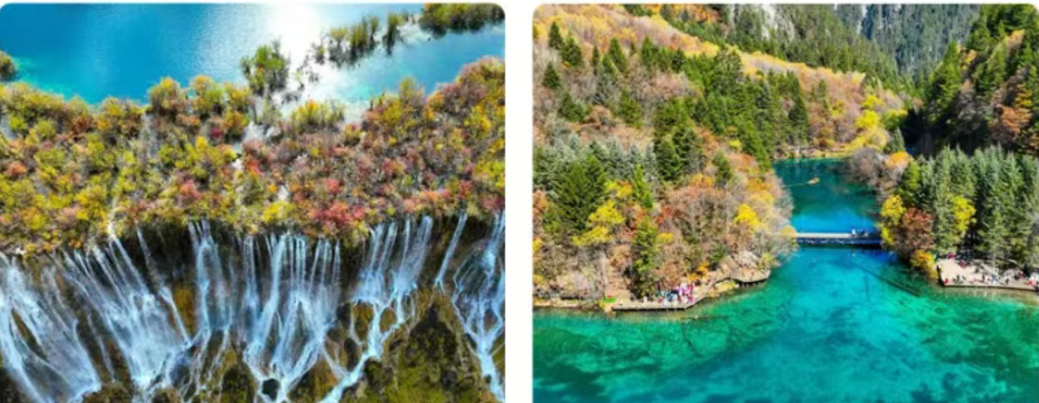 航司补贴-王炸九寨双飞6日，仅¥999元，升级2晚携程四钻住宿，成都•九寨沟•黄龙•都江堰•熊猫乐园，美食盛宴双飞6日