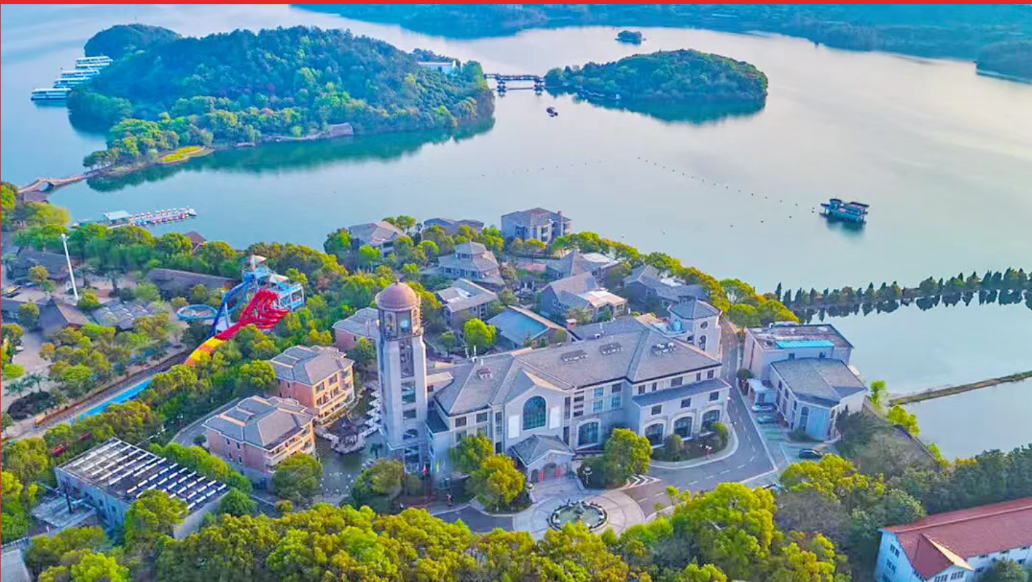 『春节不涨价』499元起原五钻一线湖景静泊半岛酒店3日、全程酒店内2自助早+3餐、享1888豪华年夜饭、免费棋牌 -周边窑湖小镇