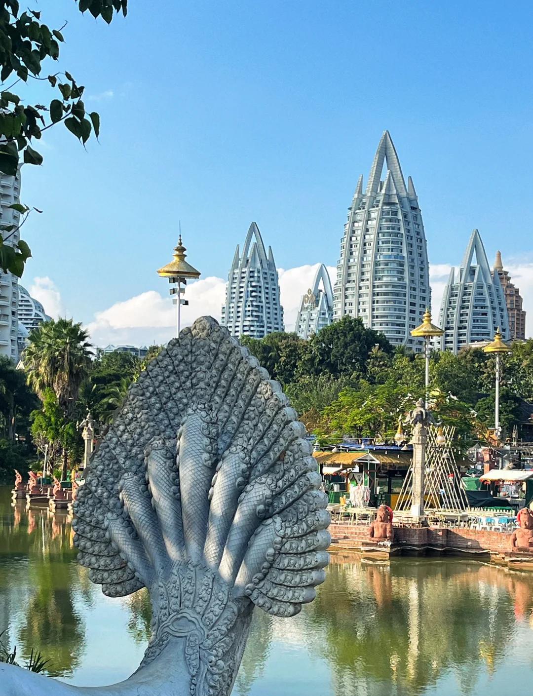 ！一价全含0自费，2人起发，一单一团，独立小包团，3晚告庄泳池酒店+1晚湄公河景兰大酒店，赠送篝火晚会+曼听公园换装下午茶！【直飞版纳.傣泰景兰】西双版纳双飞5日游