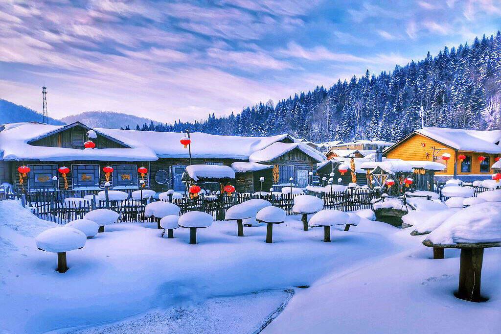 2999起一月去东北，雪够厚，景够美，3天时间放慢节奏深度游哈尔滨看冰雪大世界赏太阳岛雪雕，连住2晚不挪窝，格还划算一步到位～