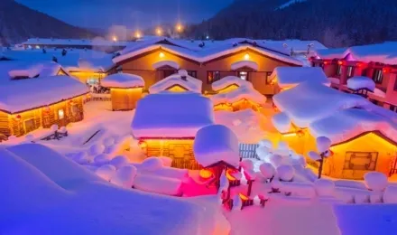 顶|哈尔滨冰雪大世界|雪乡|亚布力双飞6|0购物0自费|4钻+1晚4钻俄式酒店