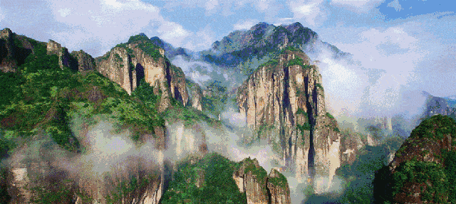 纯玩温州雁荡山·全景四日·赠送棋牌·499元·赠送3早6正餐·大龙湫·灵岩风景区·方洞风景区·楠溪江丽水街·紫阳老街